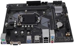 H310M F R2.0 Motherboard for LGA 1151 9th 8th Gen Core 14nm CPU Processors, Double Channel DDR4, PCIe 3.0, up to 2933MHz DDR4, 6 Serial ATA III Ports
