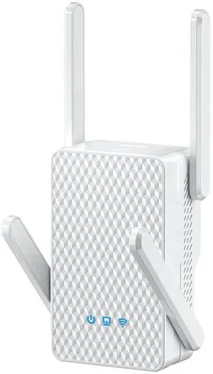 WiFi 6-2025 WiFi Extender Signal Booster, AX3000 Internet Booster Long Range up to 15,000 Sq.ft for Home, 5G Wi-Fi Repeater Wireless Amplifier, 1-Tap Setup for Router Network, OneMesh Compatible