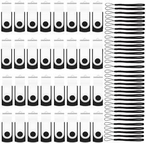 1GB Bulk Flash Drive 200 Pack, EASTBULL USB 2.0 Flash Drives Bulk Thumb Drives Bulk USB Drive Pack (Black)