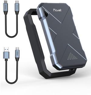 Fikwot 1TB External SSD, Portable SSD, Up to 2050MB/s, USB 3.2 Gen2x2, Rugged, IP68 Rated, External Solid State Drives, Compatible with Smart TV, Cameras, iPhone 15, Mac and Other Devices(FP90)