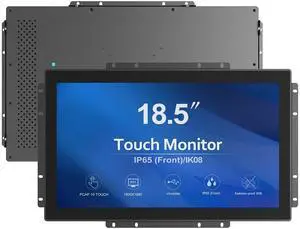 1000 Nits High Brightness Industrial 18.5 Inch Open Frame Capacitive Touch Screen Monitor
