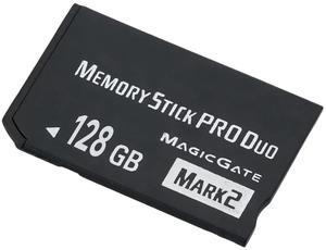 Original 128GB Memory Stick Pro Duo MARK2 - High Speed Performance, Compatible with PSP and Camera Accessories