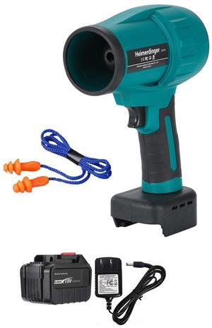 Jet Dry Mini Blower with 6.0Ah Battery and Charger,Handheld Brushless Air Blower 240 MPH High Speed Fan for Garages, Yard, Car, Office, Keyboard Cleaning, Leaf Cleaning