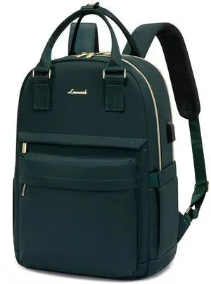 LOVEVOOK Laptop Backpack for Women 15.6 Inch Laptop Bag with USB Port, Fashion Waterproof Backpacks Teacher Nurse Stylish Travel Bags Vintage Daypacks for College Work