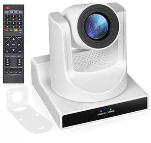 Meeasier NDI PTZ Camera 30x Optical Zoom Live Streaming Camera, HDMI/PoE and USB Supports, PTZ Camera for Church Conference Live Streaming