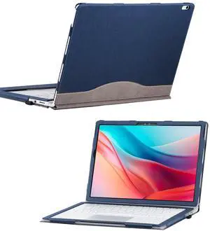 Shellman Case Cover for Surface Book 3/2 Case 15 Inch, Detachable Protective Folio Case Cover for 15 Inch Microsoft Surface Book,PT-15-Blue