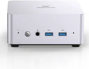 MINISFORUM UN1250 Mini PC Intel Core i5-1250P 12C/16T 16GB DDR4 500GB PCIe4.0 SSD, HDMI2.0/USB Type-C/DisplayPort1.4 Triple Outputs, 2.5G LAN, WiFi 6, 5X USB Port, Mini Desktop Computers Auto Power On
