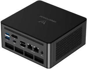 MINISFORUM UM890 Pro Ryzen 9 Mini PC AMD Ryzen 9 8945HS(8C/16T, up to 5.2GHz) 64GB RAM 1TB SSD Micro Computer, 2xUSB4(8K) 1xHDMI(4K) 1xDP(4K) Output, 2X RJ45 Port, BT5.2, 4xUSB3.2 Mini Tower PC