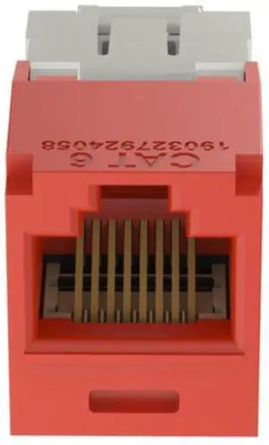 Panduit CJ688TGRD-24 Mini-com TX6 Plus Giga-Channel CAT6 Jack