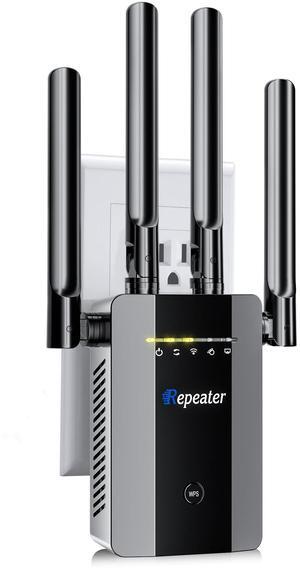 2025 New WiFi Extender Signal Booster, up to 13k+sq. ft and 68+ Devices, Internet Booster for Home, Wireless Internet Repeater and Signal Amplifier Ethernet Port, 8X Faster Access Point