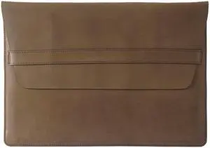 BEVEL & AWL Evoke 100% Full Grain Cow Leather Laptop Sleeve 16 Inch and Pro (M1 Pro, M1 Max, M2 Pro, M2 Max, M3 Pro, M3 Max) 2021-2024, Handcrafted Laptop 16 Inch Case