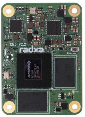 Radxa CM5 RK3588S2 8-core CPU Compute Module, GPU, NPU, 8K HDMI and 3x100-Pin B2B Connector (Radxa CM5 4GB 32GB)