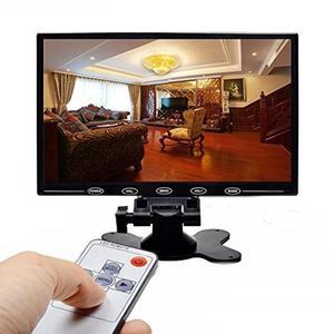 SallyBest(r) 9 Inch Ultra Thin 16:9 HD 800x480 TFT LCD Color Display Headrest Monitor Touch Button Monitor Screen Support Audio + Video + HDMI + VGA