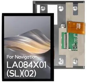 [2024 New Upgrade] 8.4" Uconnect 4C UAQ LCD Monitor Compatible fit for Dodge RAM Chrysler Gladiator Compass Wrangler Cherokee Challenger Durango 2017 2018 2019 2020 2021# LA084X01(SL)(02)