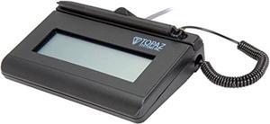 Topaz T-LBK460-BSB-R SigLite LCD 1x5 Signature Capture Pad - Virtual Serial via USB