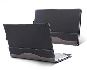 Laptop Cover for Lenovo ThinkPad E15 Gen 4 (15" Intel) Laptop | ThinkPad E15 Gen 2 | ThinkPad E15 Gen 3| (Not Suitable for Other Models) Mobile Sleeve Computer Bag Protective PU Leather Shell (Black)