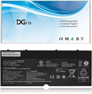 DGFTB FPCBP425 FMVNBP232 FPB0315S Laptop Battery for Fujitsu LifeBook T904 T935 T936 U745 T9040MXA11DE T9040MXE11NL T9040MXP11DE T9350M451BDE T9350M47APDE 2-in-1 (14.4V 45Wh/3150mAh 4-Cell)