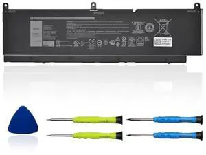 OUWEE PKWVM Laptop Battery Replacement for Dell Precision 7550 7750 7760 7560 Series Laptop C903V CR72X 0CR72X 0447VR 068N03 11.4V 95Wh 7922mAh 6-Cells