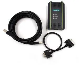 Zhupoub PLC Programming Cable Interface Applicable to Siemens S7 200/300/400 ET200 and 840D CNC, 6ES7972-0CB20-0XA0 USB-MPI+ PC USB-PPI