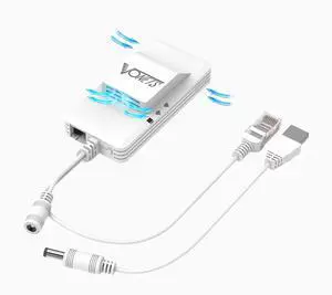 VONETS Industrial Dual-Band WiFi to Ethernet Adapter Wireless Bridge LAN Port 2 UART Ethernet WiFi Adapter/TTL to RS232/485/422/Network/UDP/TCP Transmission 2.4G/5G WiFi Bridge VAP11S-D232
