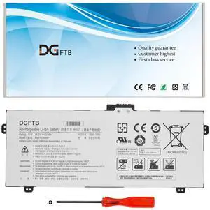 DGFTB New AA-PBUN4NP PBUN4NP Laptop Battery for Samsung NP940Z5J NP940Z5L NP940Z5L-X01US NP940Z5L-X03US NP940Z5L-S03US Series BA43-00374A 4ICP6/60/80 (15.2V 57Wh/3780mAh)