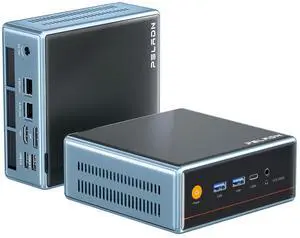 PELADN Mini PC, Core Ultra 7 155H (Up to 4.8GHz, 16C/22T) Desktop Computer M.2 PCIe 4.0 1TB SSD 32GB Dual DDR5 5600MHz Dual LAN 2.5G WiFi6/Bluetooth5.2/Type-C USB4.0 for Home Office