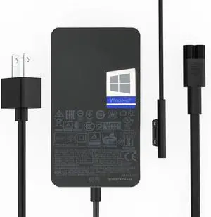 65W Surface Pro Charger Compatible for Microsoft Surface Pro11 10 9 8 7+ 7 6 5 4 X Compatible 1769 1867 1868 1872 1873 1943 1951 2036 Laptop7 6 5 4 3 2 1 Supply Book3 2 1 AC Adapter Power Supply Cord