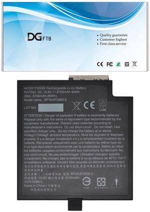 DGFTB BP3S3P2900-2 BP3S3P2900-P Laptop Battery Replacement for Getac B300 B300X Multimedia Bay 2nd Series 441831700026 441831700026(P) 3ICR19/66-3 10.8V 94Wh/8700mAh New Upgrade Li-ion