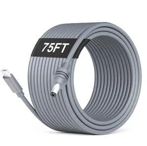 ADINEL Starlink Mini Cable, 75FT Extra Long Starlink Mini USB C to DC Power Cable 100W USB Type C to DC Charging Cable Waterproof Replacement 18AWG 23M