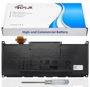 RDSJ MN79H Laptop Battery for Dell XPS 13 Plus 9320 P151G i5 93204K XPS 9320 XPS9320 XPS9320-7523BLK-PUS XPS9320-7585SLV-PUS Series J7H5M 0J7H5M NXRKW 0NXRKW 0MN79H 11.55V 55Wh