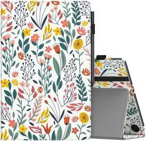 MoKo for  Kindle Fire Max 11 Case (13th Generation, 2023 Release) 11" - Slim Folding Stand Cover Case for Fire 11 Tablet with Auto Wake/Sleep, Flowers