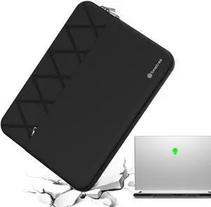 Smatree 14 inch Laptop Sleeve for DELL Alienware x14 R2 Gaming Laptop, DELL Protective Laptop Case with Accessory Pocket, YKK Zipper, Patented Super Corner Design (E423)