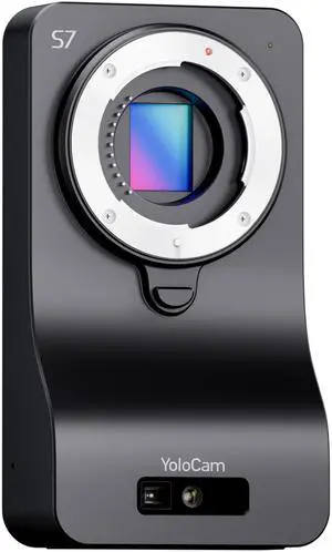 YOLOLIV YoloCam S7, 4K60 Live Streaming Camera with Interchangeable Lens, ToF AutoFocus, MFT Mount, Simultaneous HDMI Out & USB Out(Camera Only)