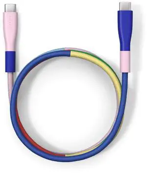 CASETiFY Powerthru USB-C to USB-C Cable (1m/3.3ft) - pop-Block