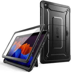 SUPCASE for Galaxy Tab A7 Lite Case (Unicorn Beetle Pro), [Built-in Screen Protector & Stand] Heavy Duty Rugged Shockproof Protective Tablet Case for Samsung Galaxy Tab A7 lite 8.7 Inch (2021), Black