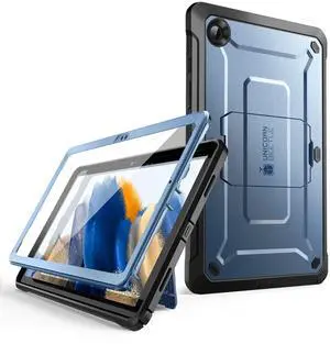 SUPCASE for Galaxy Tab A8 Case with Stand (Unicorn Beetle Pro), [Built-in Screen Protector] Full-Body Rugged Shockproof Heavy Duty Protective Tablet Case for Samsung Galaxy Tab A8 10.5 Inch, Tilt