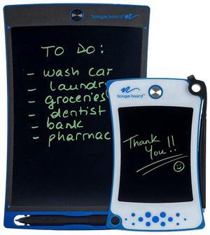 Boogie Board Jot Starter Kit with Reusable Writing Tablet (8.5 in) and Pocket Notepad (4.5 in), Blue