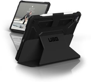 URBAN ARMOR GEAR UAG iPad Pro 12.9-inch (4th Gen, 2020) Case Metropolis [Black] Folio Slim Heavy-Duty Tough Multi-Viewing Angles Stand Military Drop Tested Protective Cover