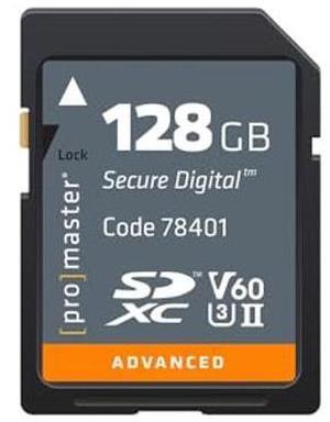 ProMaster SDXC 128GB Advanced UHS-II V60