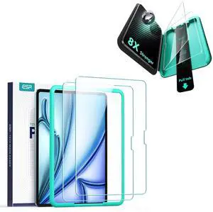 ESR 2 Pack Screen Protector for iPad Air 11 Inch M3/M2 (7th/6th Generation, 2025/2024)+Armorite Screen Protector