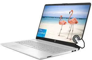 HP 15.6" HD Touchscreen Laptop 2023, 11th Gen Intel Core i5-1135G7 Up to 4.2 Ghz, HDMI,Webcam, Win10 +CUE Accessories (32GB RAM | 1TB SSD)