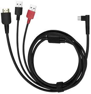 Spaseeba 3-in-1 Cable CB05A Suitable for huion Graphics Drawing Tablet Display Kamvas 12 Kamvas 13 Kamvas 16 (2021) with HDMI Type C USB A