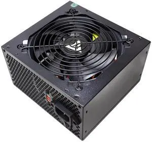 APEVIA VENUS500W Venus 500W ATX Power Supply with Auto-Thermally Controlled 120mm Fan, 115/230V Switch, All Protections
