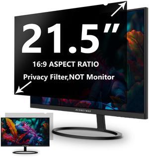 ACONETMAX 21.5 Inch Privacy Screen Filter for Computer Widescreen 16:9 Monitor - Privacy Shield - Anti-Glare - Anti-Scratch Protector
