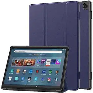 Artyond Case for New Kindle Fire Max 11 2023, Slim Lightweight Trifold Stand Full Protective Cover with Auto Sleep/Wake Smart Case for New  Kindle Fire Max 11 2023 Release, Darkblue
