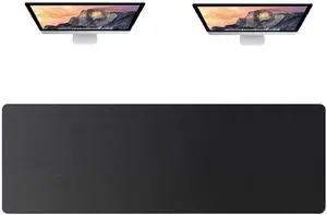 [55" x 15"] Extended-Large Mouse Pads, Keyboard Pad - Enhance Your Gaming Experience with The Battle Mat - Waterproof and Easy to Clean - Lint-Free - Ideal for Game Tables (Black, Large)