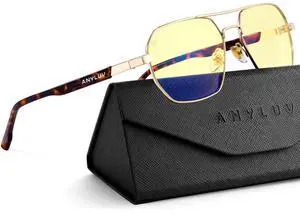 ANYLUV Blue Light Glasses for Woman/Men, Blue Light Blocking Glasses Women Computer Gaming Glasses for Eye Protection