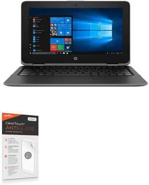 BoxWave Screen Protector Compatible with HP ProBook x360 11 G3 EE - ClearTouch Anti-Glare (2-Pack), Anti-Fingerprint Matte Film Skin for HP ProBook x360 11 G3 EE