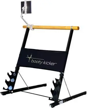 Booty Kicker Black Folding Portable Barre + Tablet/Phone Holder Booty Kicker Black Folding Portable Barre + Tablet/Phone Holder