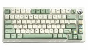 dagaladoo PBT Keycaps,Matcha Green keycaps 60% 65% 100%, Spring Tea Custom Keycap, Cherry Profile Keyboard Key caps for 60% 65% 75% 100% TKL US Layout Mechanical Keyboard(134keys